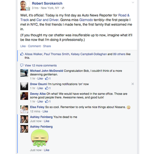 Illustration for article titled Facebook Now Lets You Put Stickers in Comments Because Words Are Dead